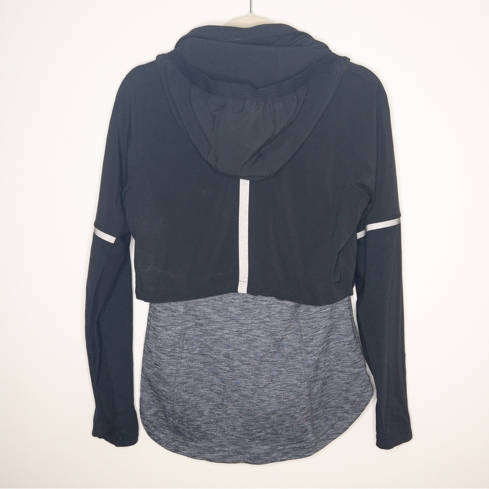 Athleta Quick Step Zip-Up Hoodie Reflective Light Jacket - Picture 5 of 5